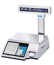 Весы с печатью этикеток CAS CL5000D-15D TCP-IP