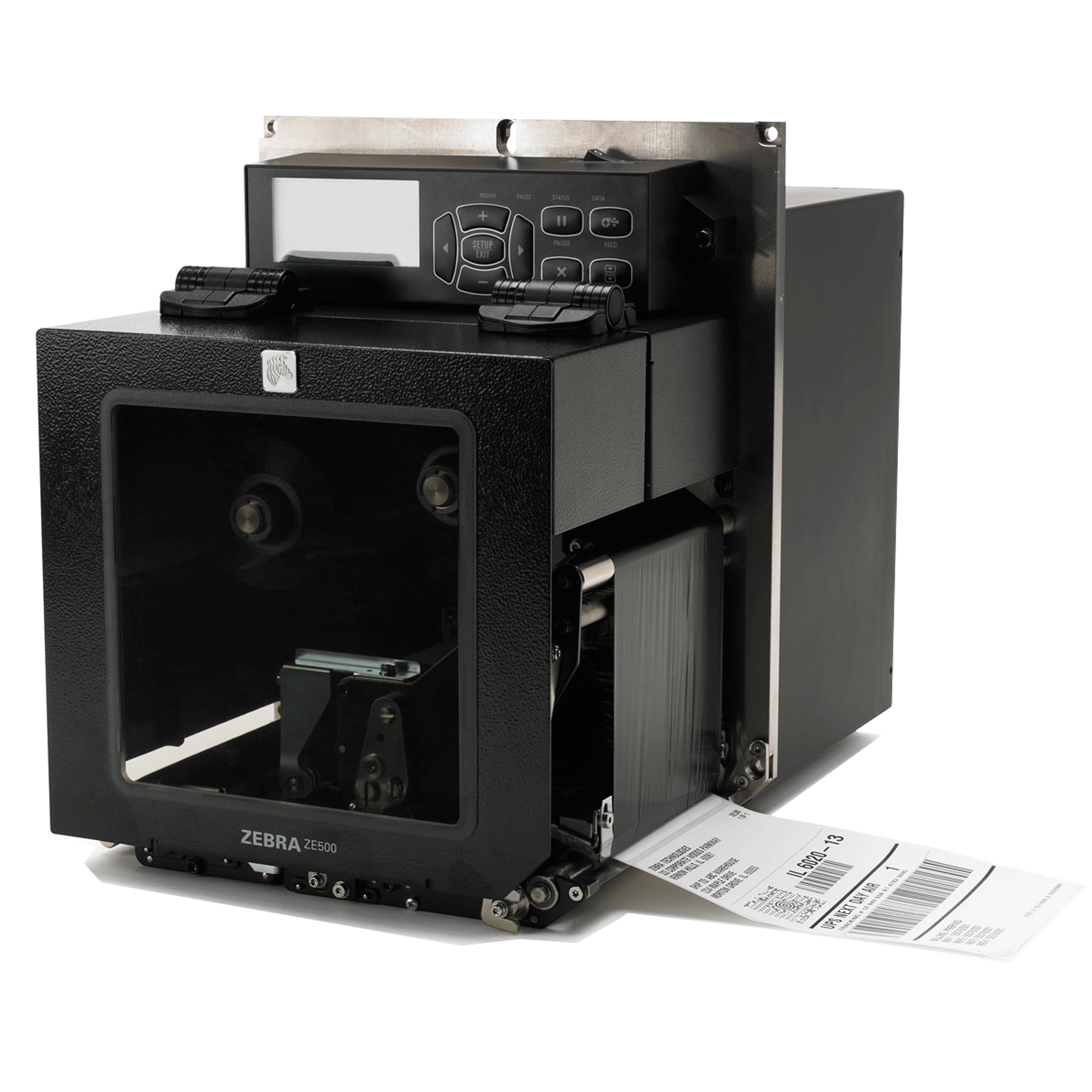 Принтер этикеток Zebra ZE500 (4", 300DPI, SERIAL, PARALLEL, USB, INT 10/100) (ZE50043-R0E0000Z)